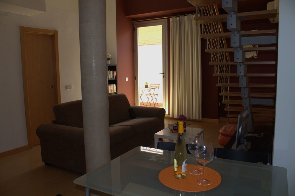 Loft, 1 Bedroom - Living Room