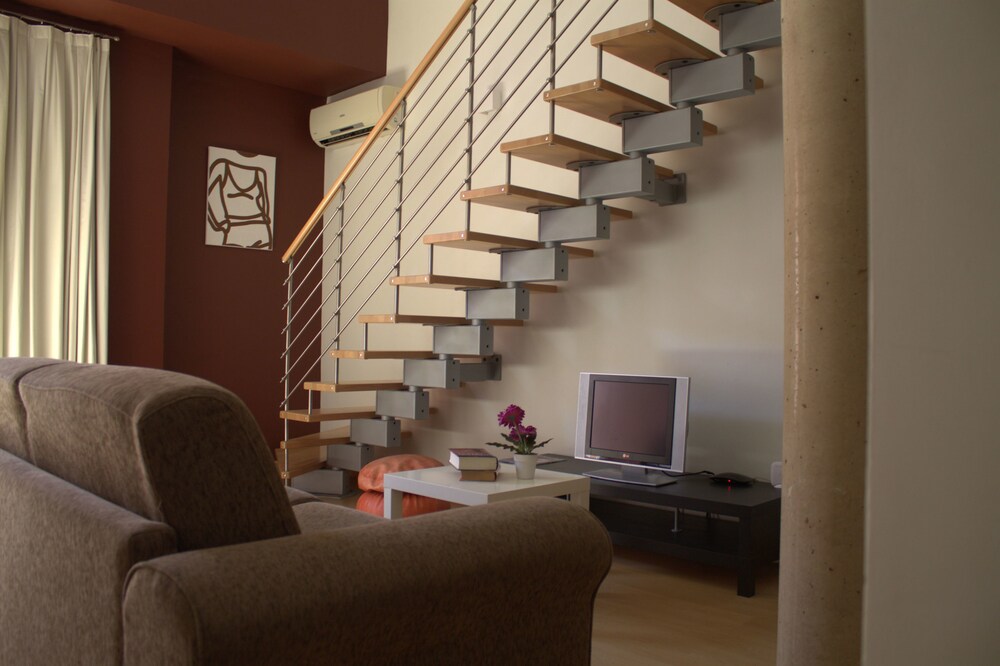 Loft, 1 Bedroom - Living Room