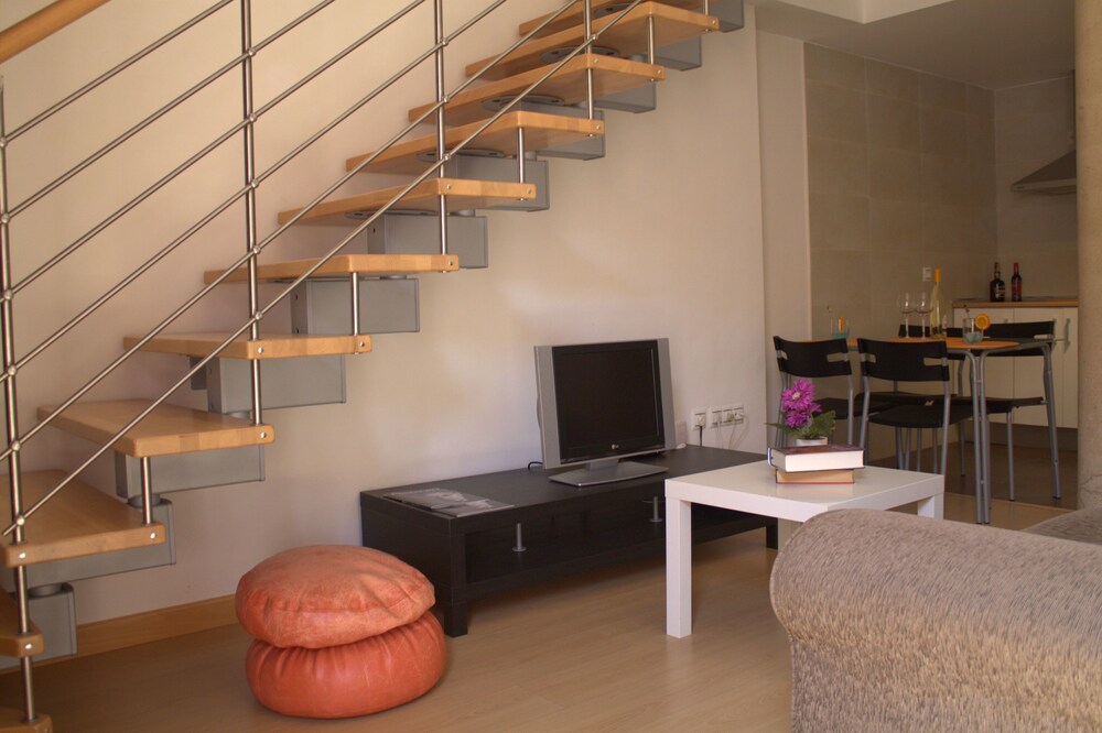 Loft, 1 Bedroom - Living Room