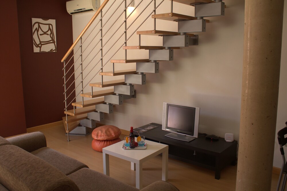 Loft, 1 Bedroom - Living Room