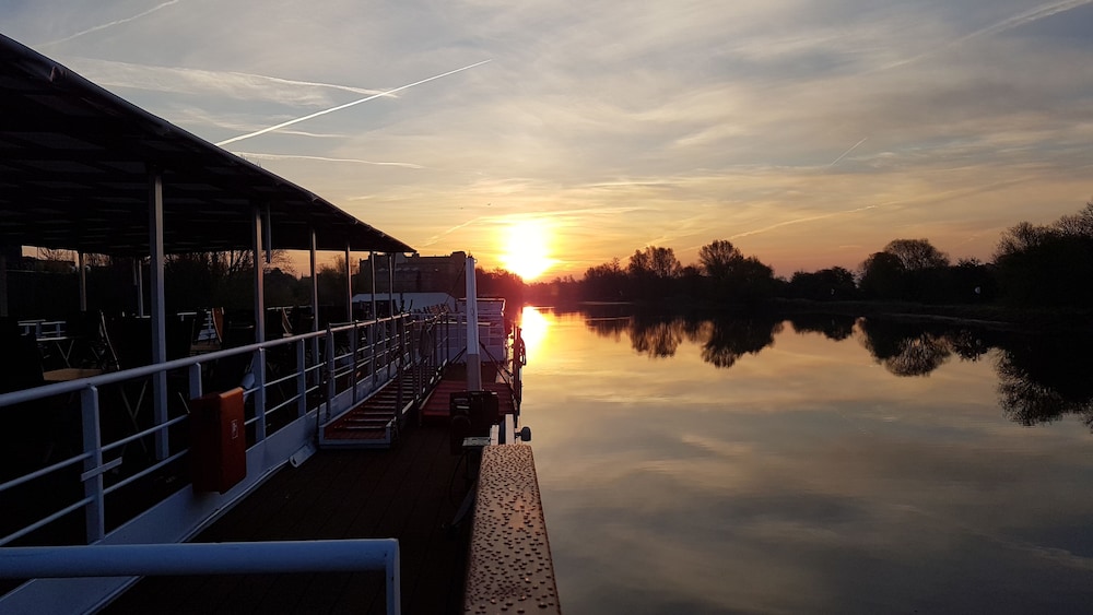 Blick vom Hotel