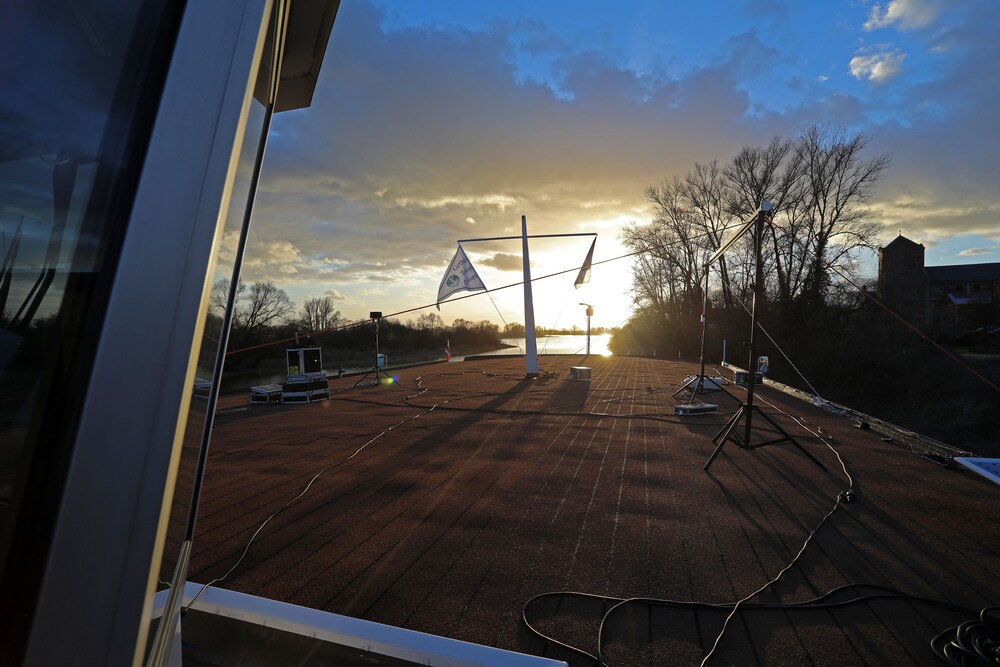 Blick vom Hotel