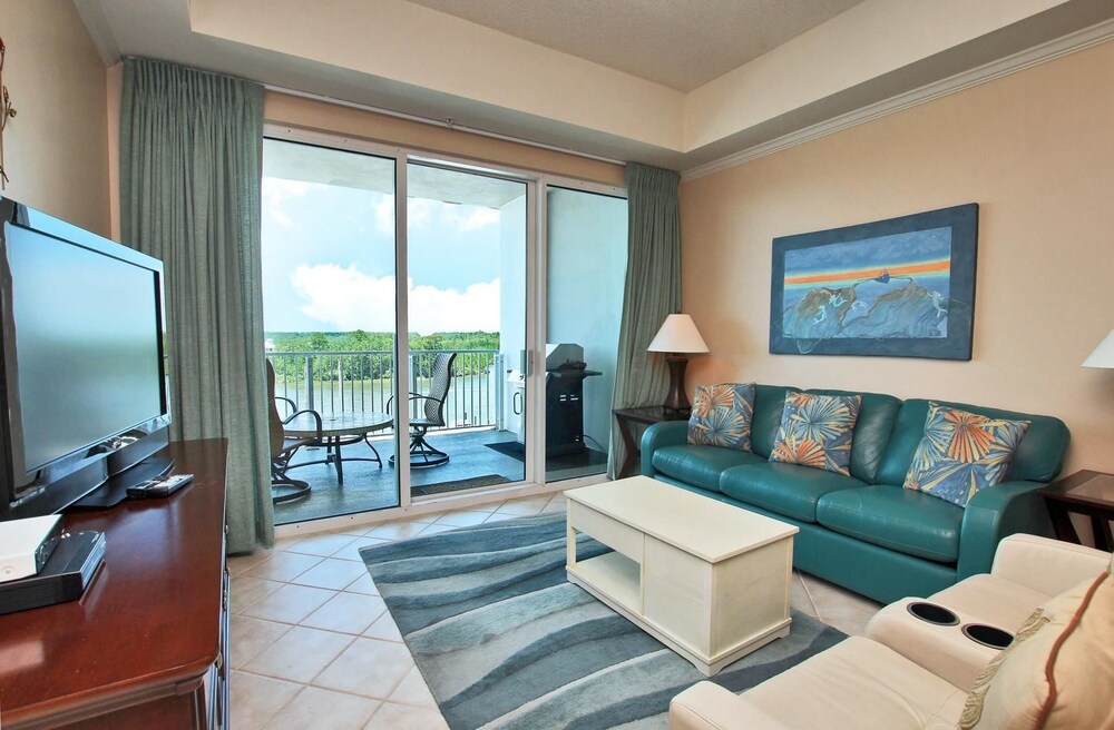 Condo, 2 Bedrooms, Balcony, Ocean View (Wharf 504 - Orange Beach Condo) - Featured Image
