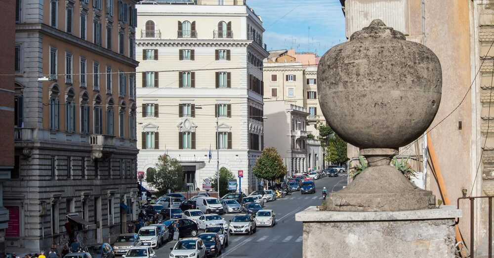 Vue sur la rue