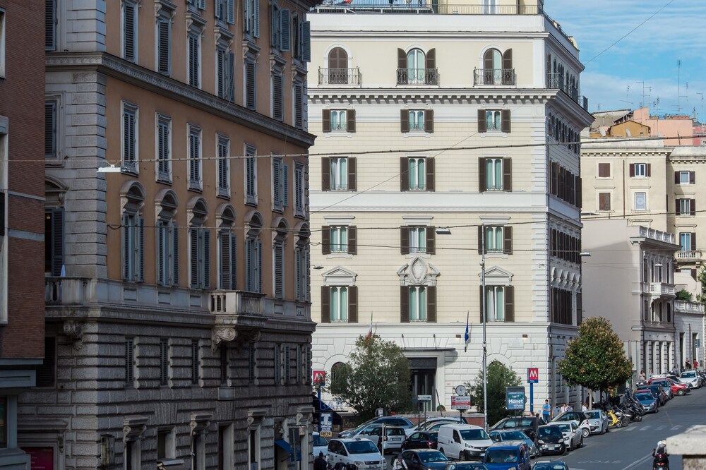 Façade de l'hôtel