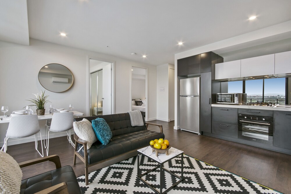 Deluxe Two Bedroom Apartments - Living Area
