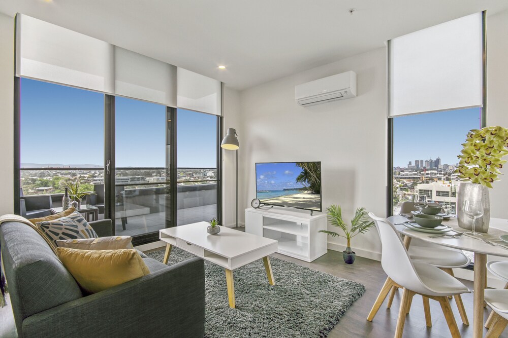 Executive Two Bedroom Two Bathroom Apartment - Living Area