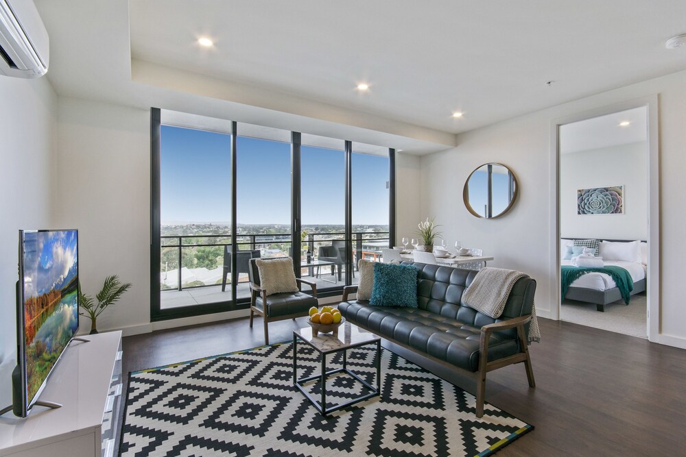 Deluxe Two Bedroom Apartments - Living Area