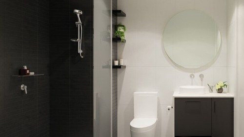 Executive Two Bedroom Two Bathroom Apartment - Bathroom