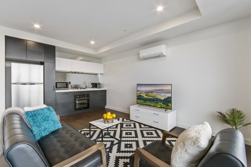 Deluxe Two Bedroom Apartments - Living Room