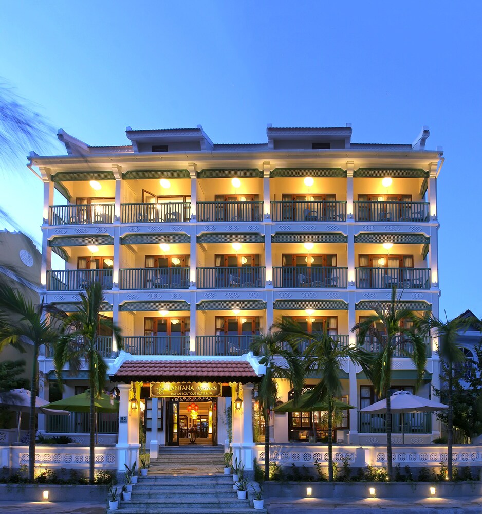 Hotel Front - Evening/Night