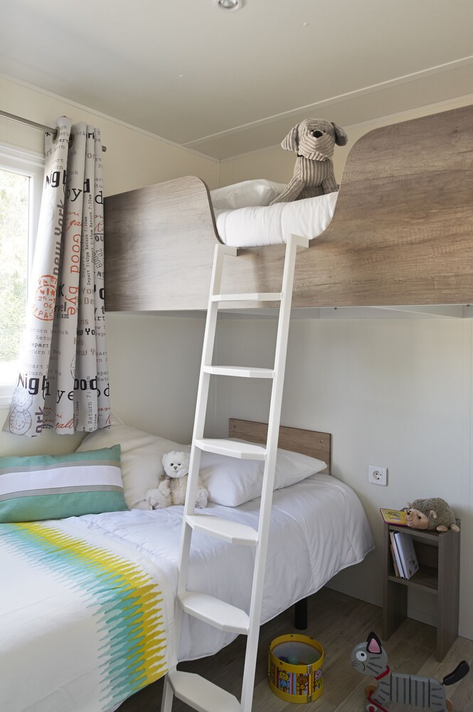 Chambre (Bungalow Samba, 3 chambres, Terrasse)