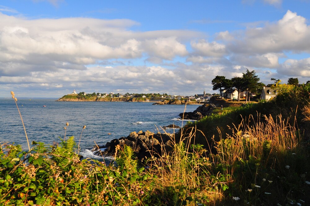 Vue sur la plage/la mer