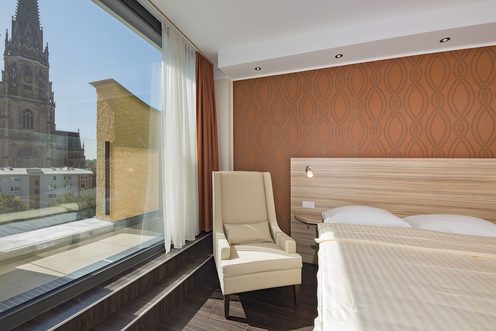 Blick vom Hotel
