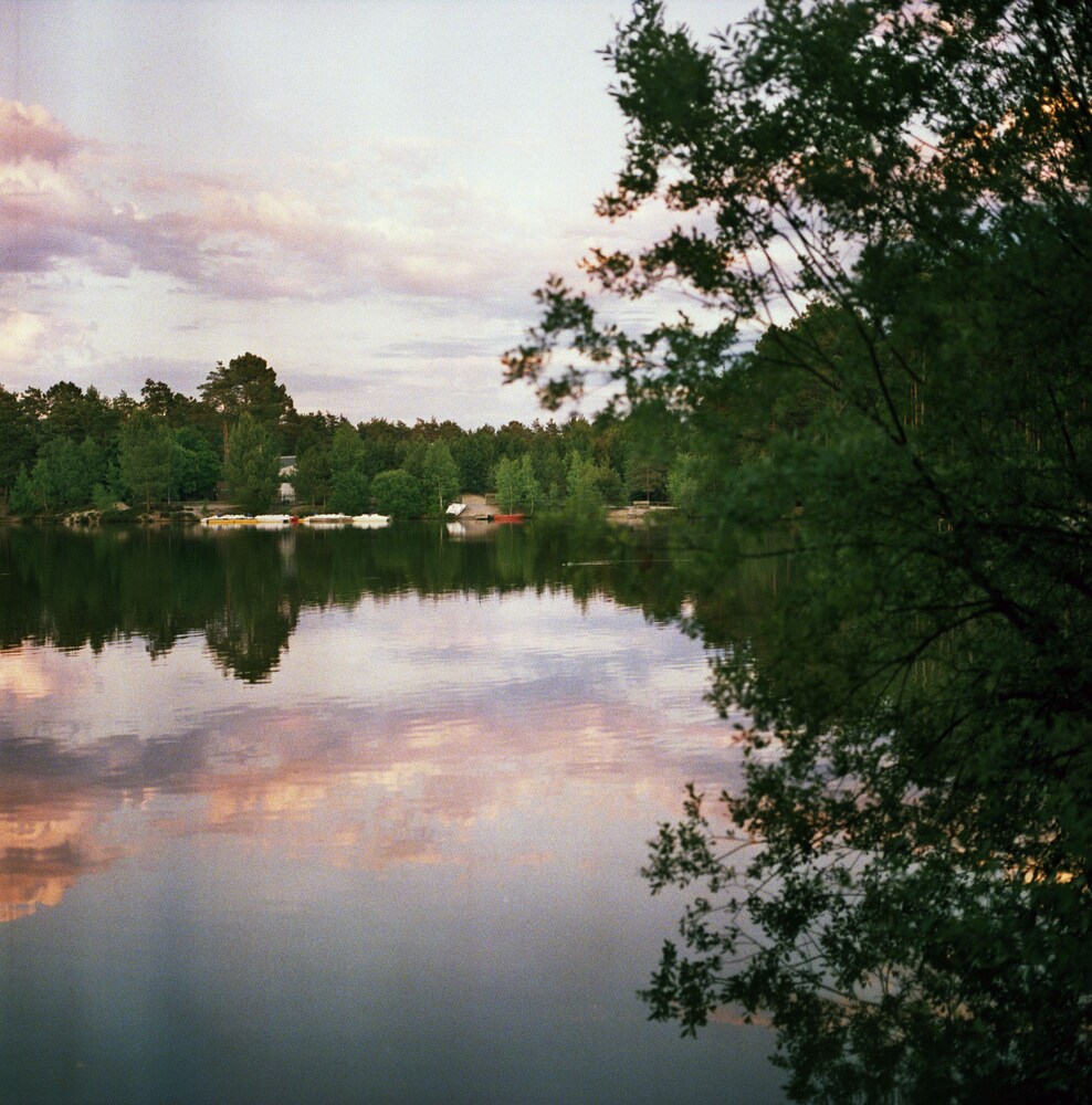Vue sur lac