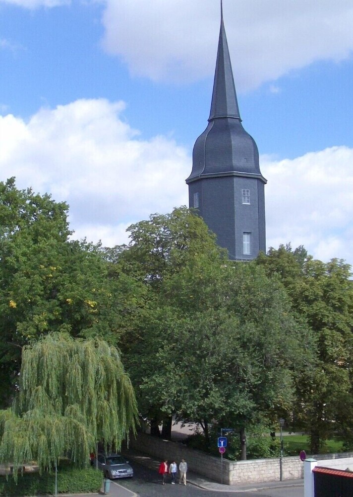 Blick vom Hotel
