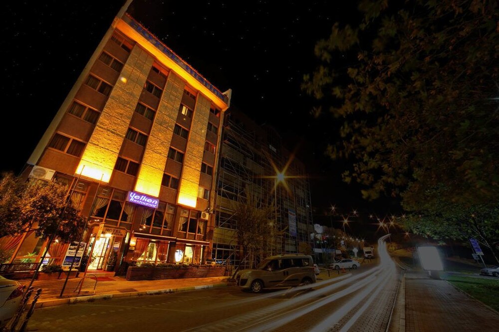 Hotel Front - Evening/Night