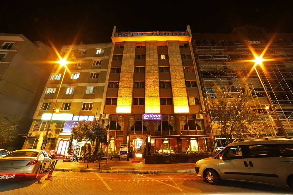 Hotel Front - Evening/Night