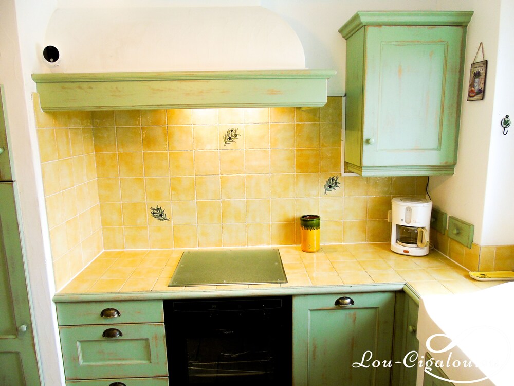 Keuken in kamer