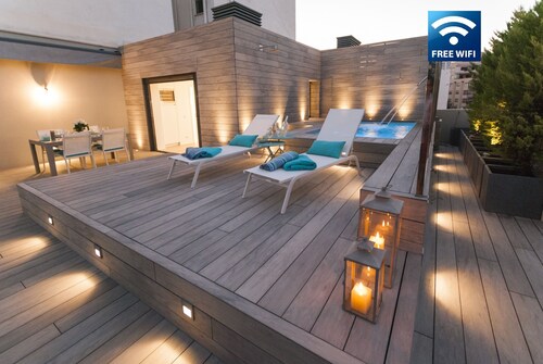 Luxurious Penthouse Apartment, with private pool in the center of Palma de Mallorca