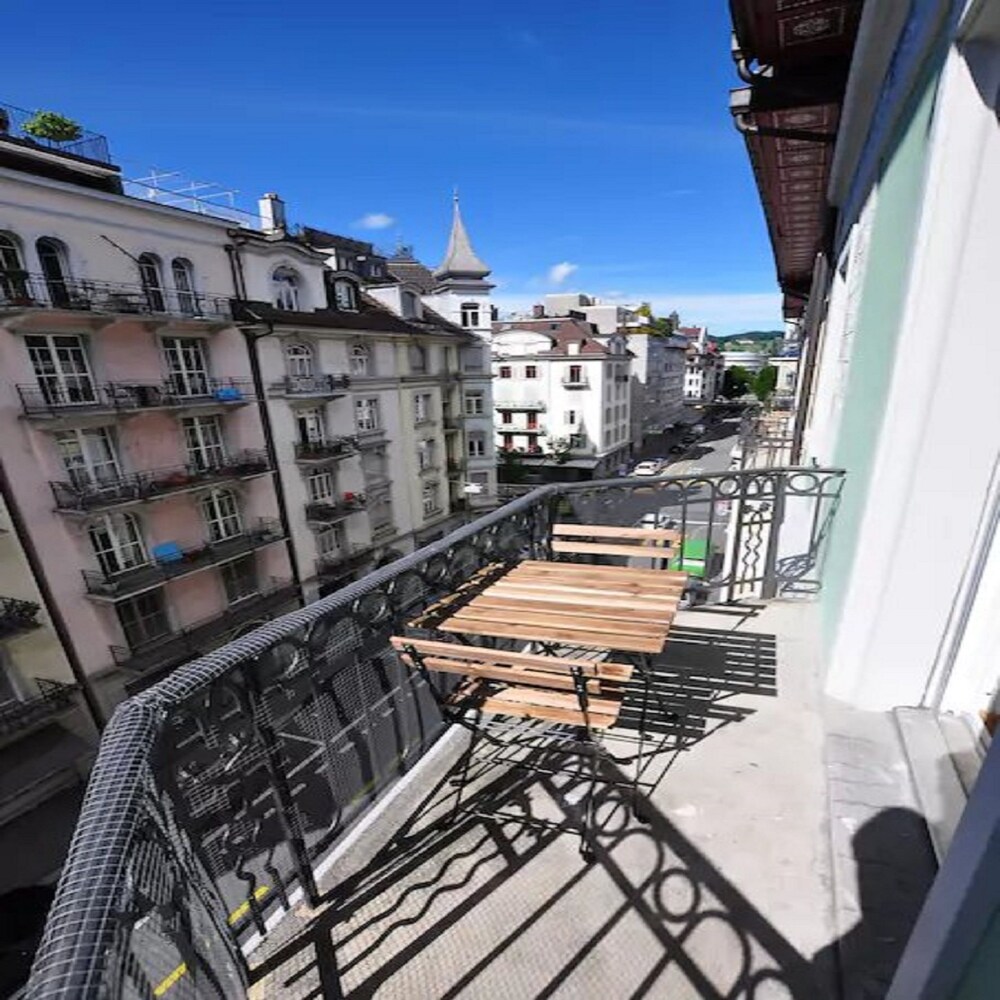 Blick auf die Stadt (Apartment)