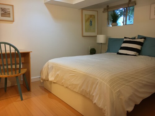 Lovely character suite, in very convenient, lush, West Side Neighbourhood