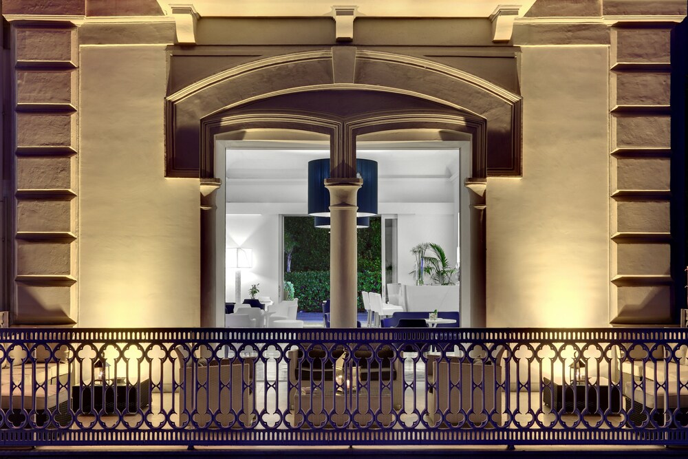 Hotel Front - Evening/Night