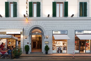 Hotel Front - Evening/Night