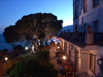 Hotel Front - Evening/Night