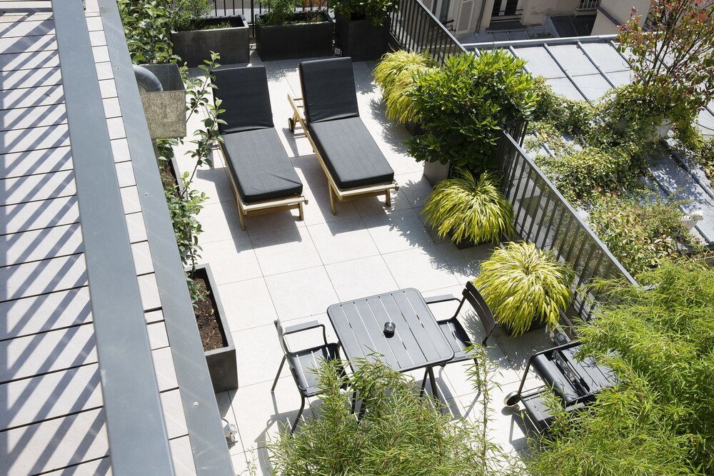 Terrace/patio, Hotel Eugène en Ville