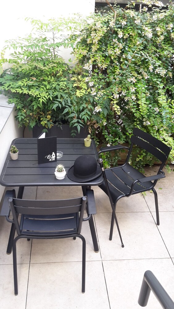 Terrace/patio, Hotel Eugène en Ville