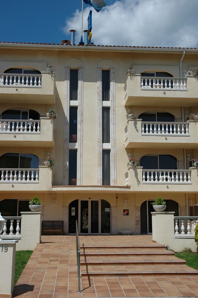 Ingang van hotel