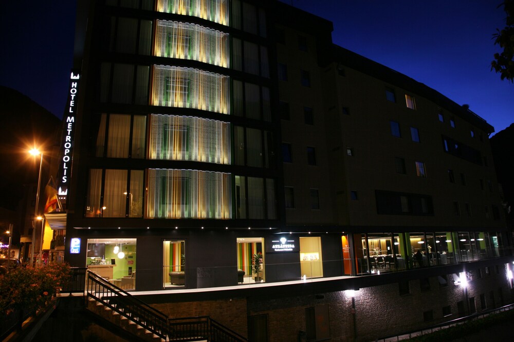 Hotel Front - Evening/Night