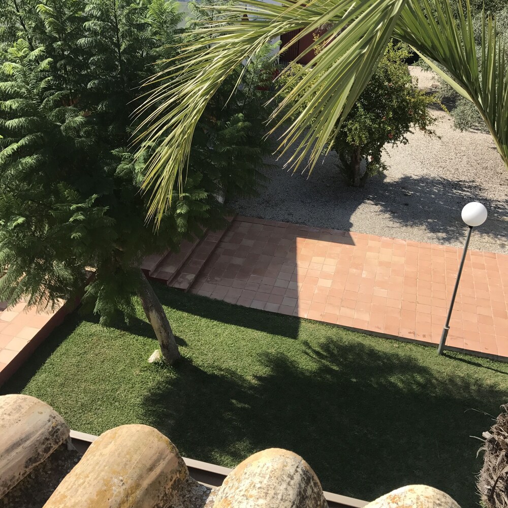 Blick auf die Garten