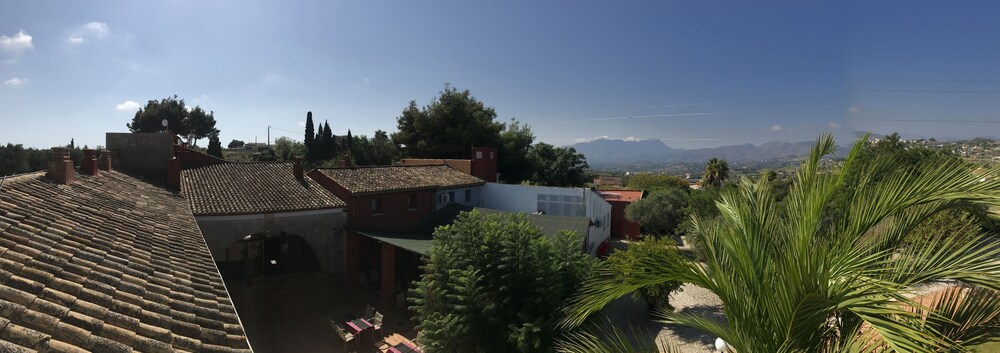 Blick auf die Garten