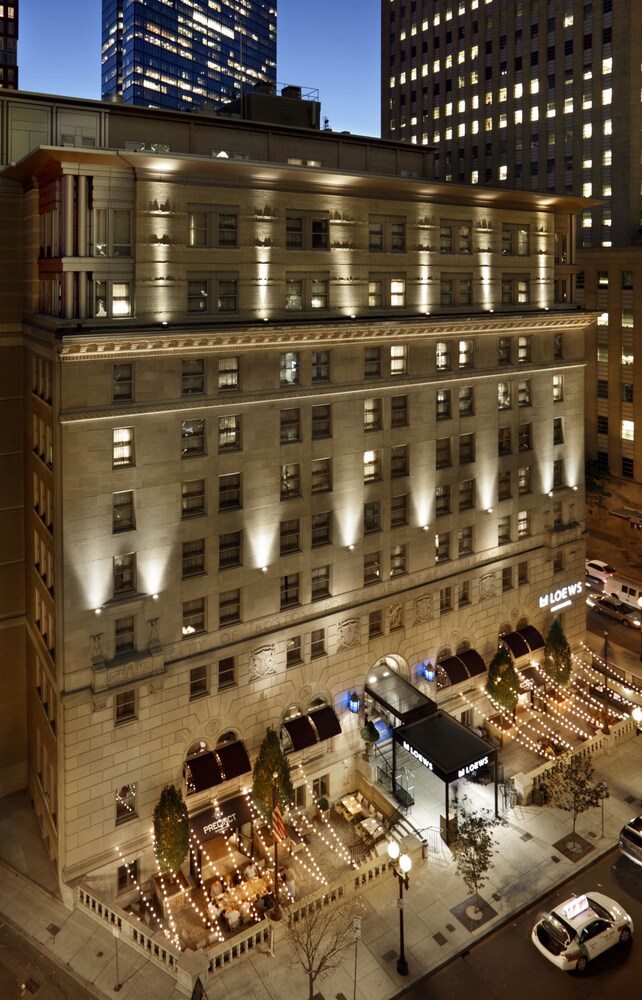 Hotel Front - Evening/Night