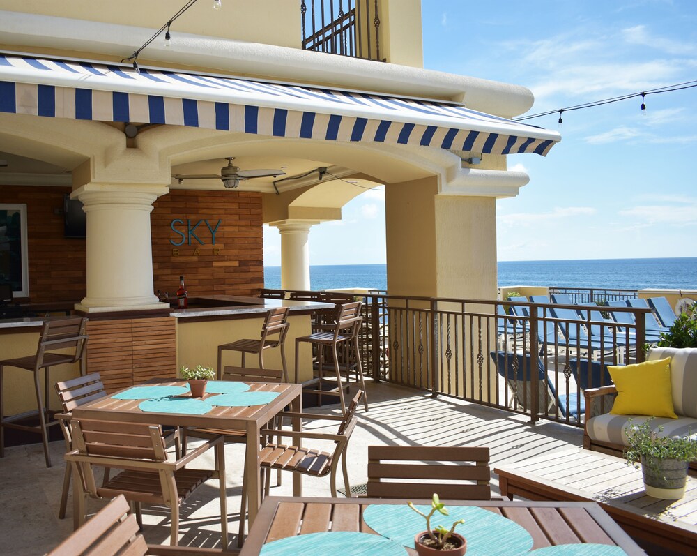 Poolside bar, The Atlantic Hotel & Spa