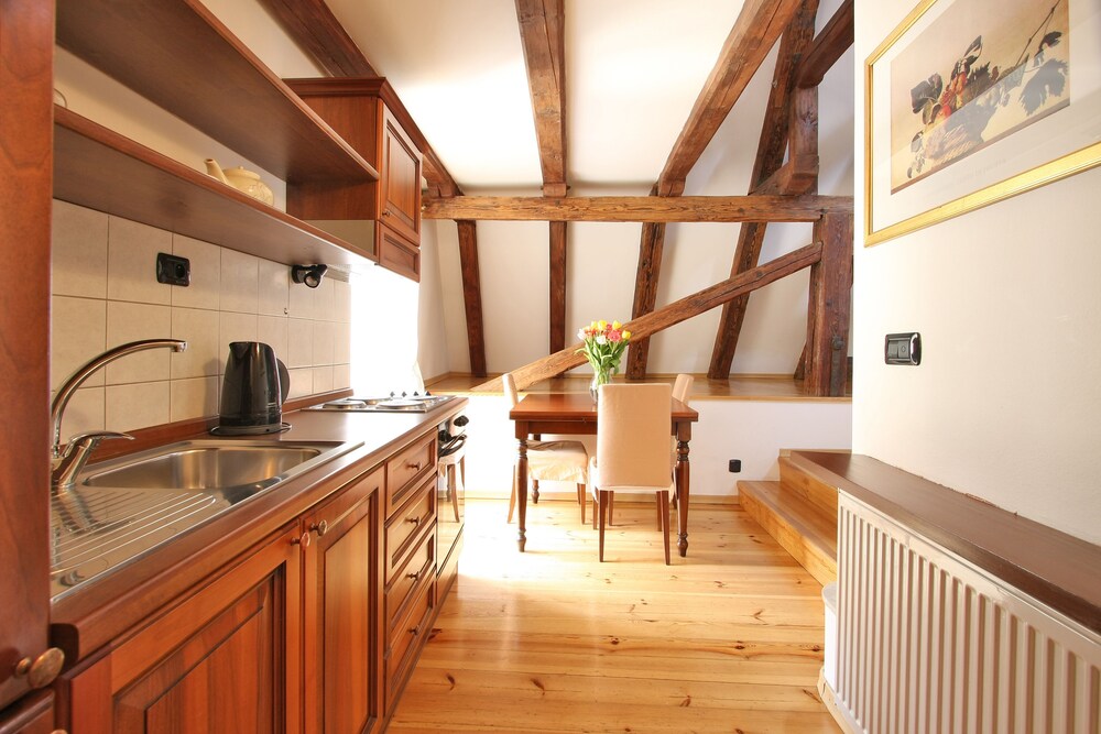 Cuisine dans la chambre (Suite Royale, 2 chambres)