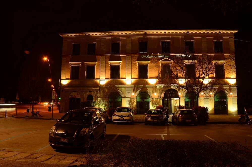 Hotel Front - Evening/Night