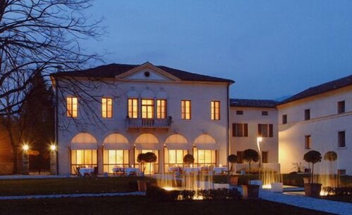 Hotel Front - Evening/Night