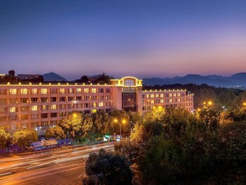 Hotel Front - Evening/Night
