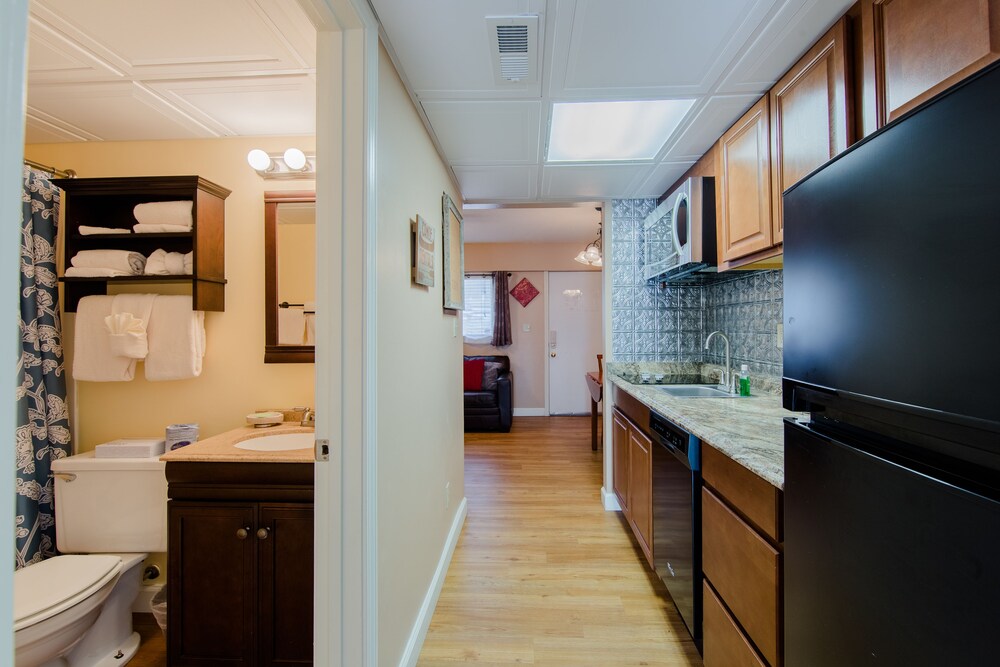 In-room kitchen