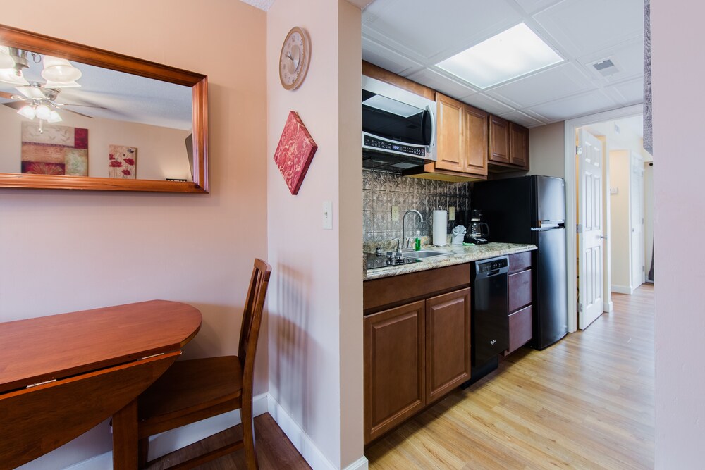 In-room kitchen