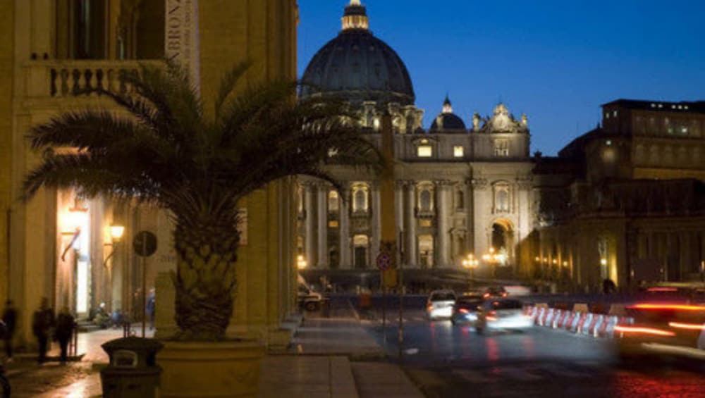 Hotel Front - Evening/Night