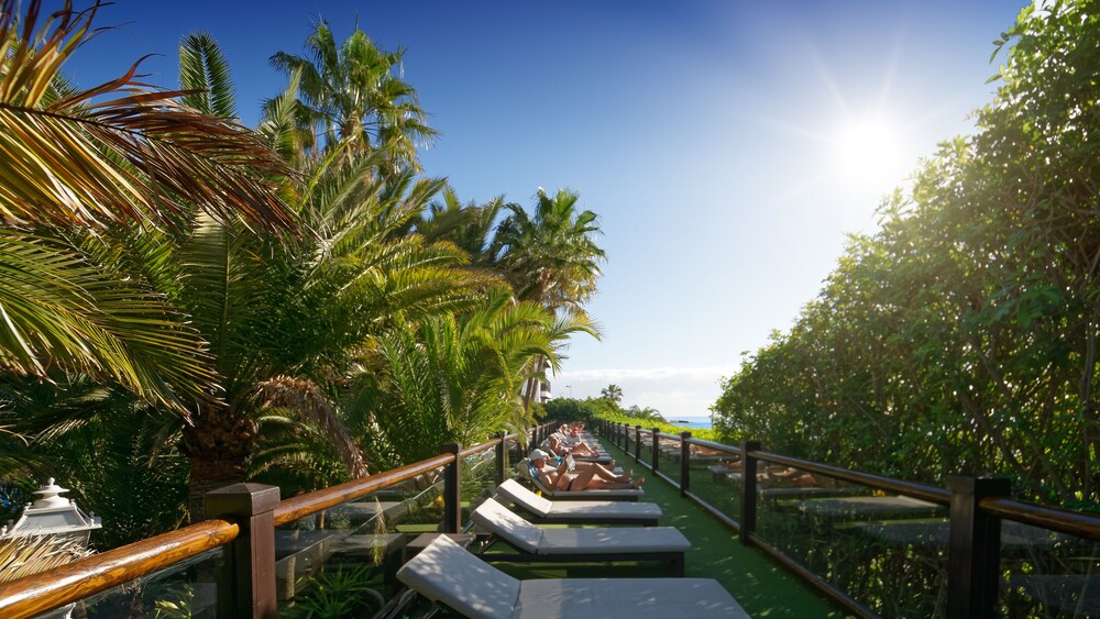 Terraza para tomar el sol