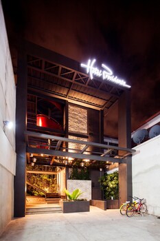 Hotel Front - Evening/Night