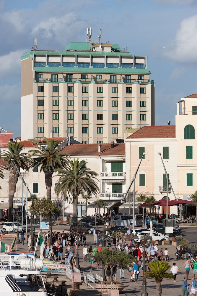 Hotel Front - Evening/Night