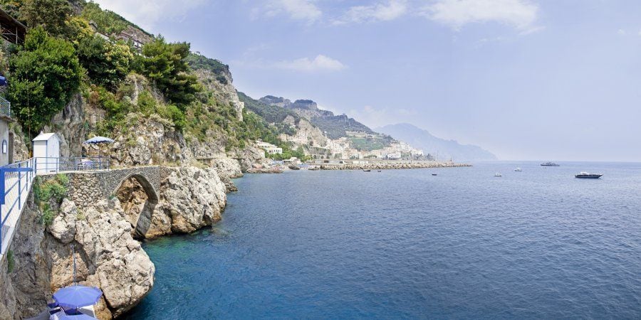 Vista dall'hotel
