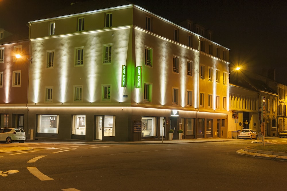 Hotel Front - Evening/Night