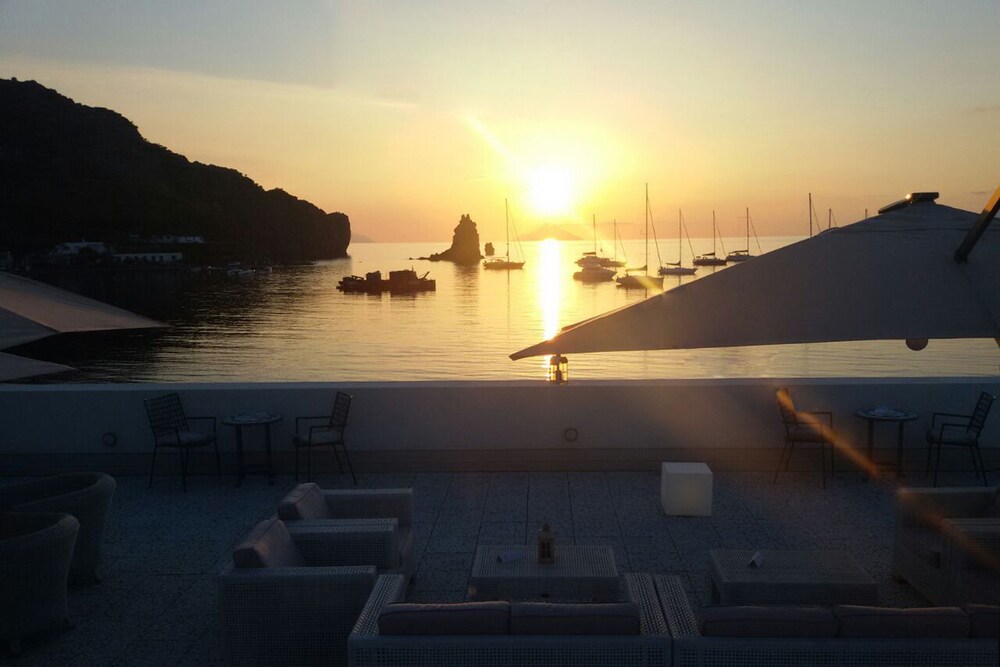 Vista dall'hotel